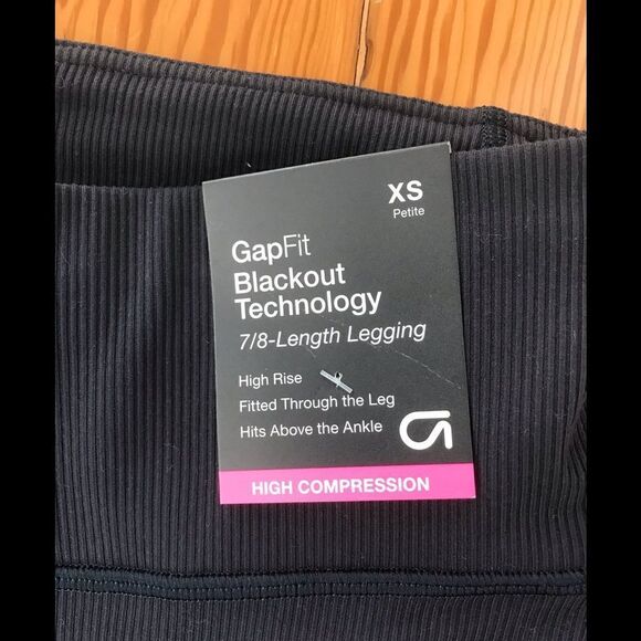 GapFit High Rise Blackout Full Length Leggings - Picture 6 of 11